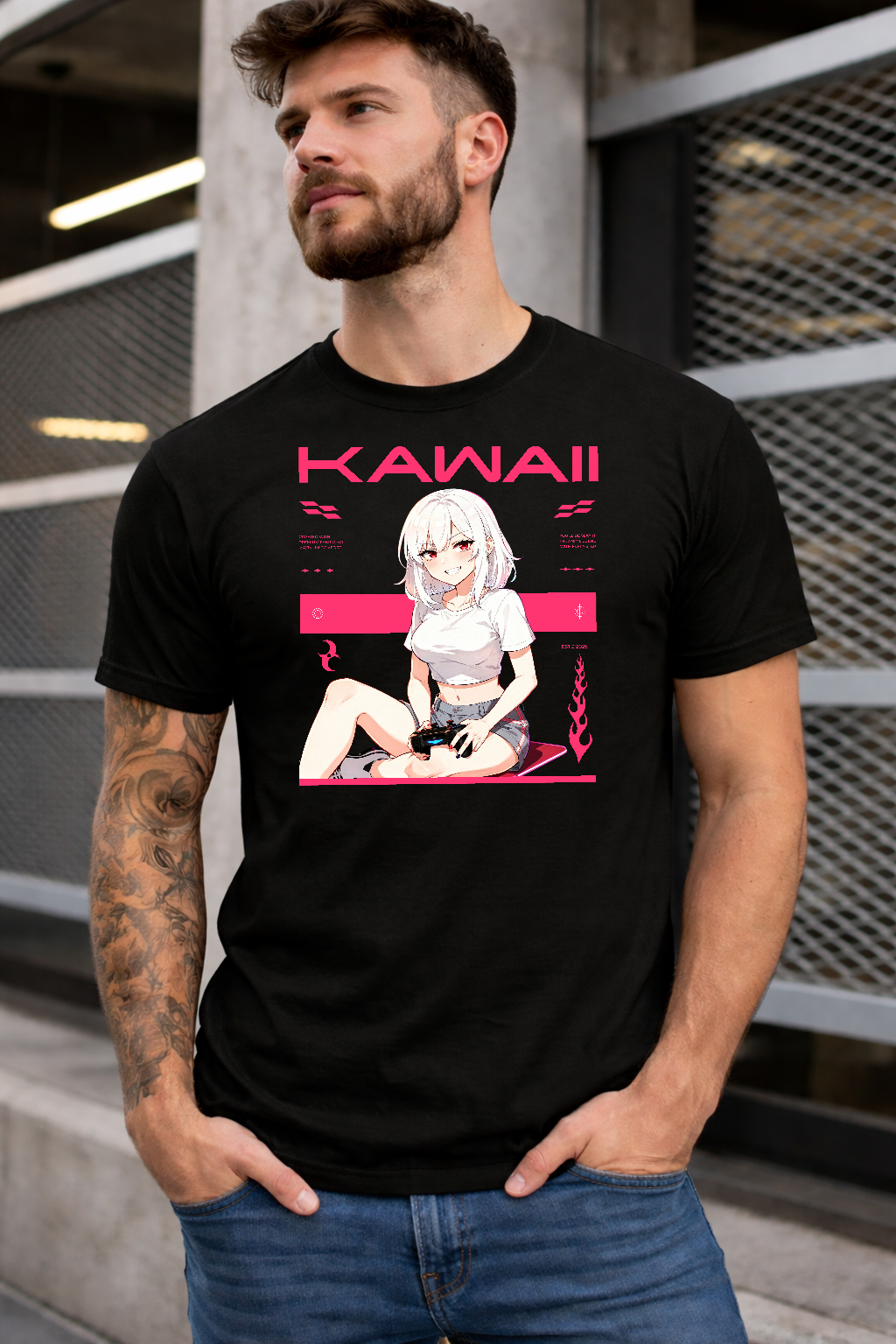 Kawaii Gamer Girl T-Shirt