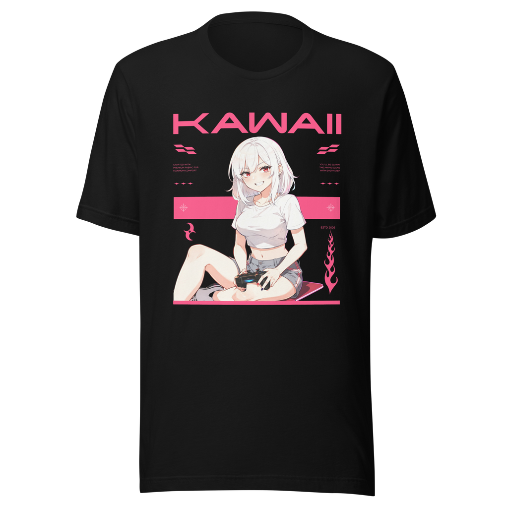 Kawaii Gamer Girl T-Shirt